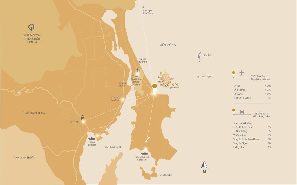 vị trí Caraworld-Cam-Ranh